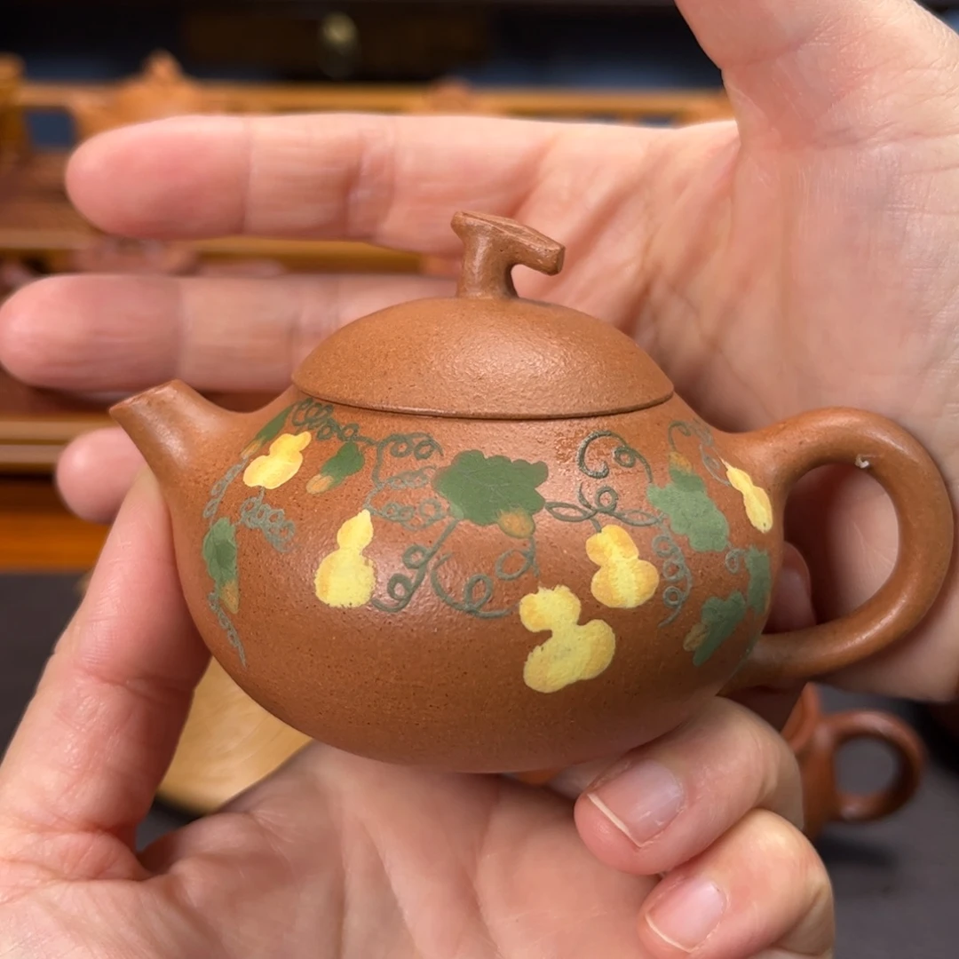 紫砂茶壶宜兴紫砂壶半手工制作