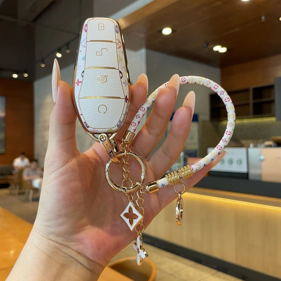 适用比亚迪钥匙套宋Plus秦L汉EV唐DMi元海豚海豹06扣驱逐舰05车壳