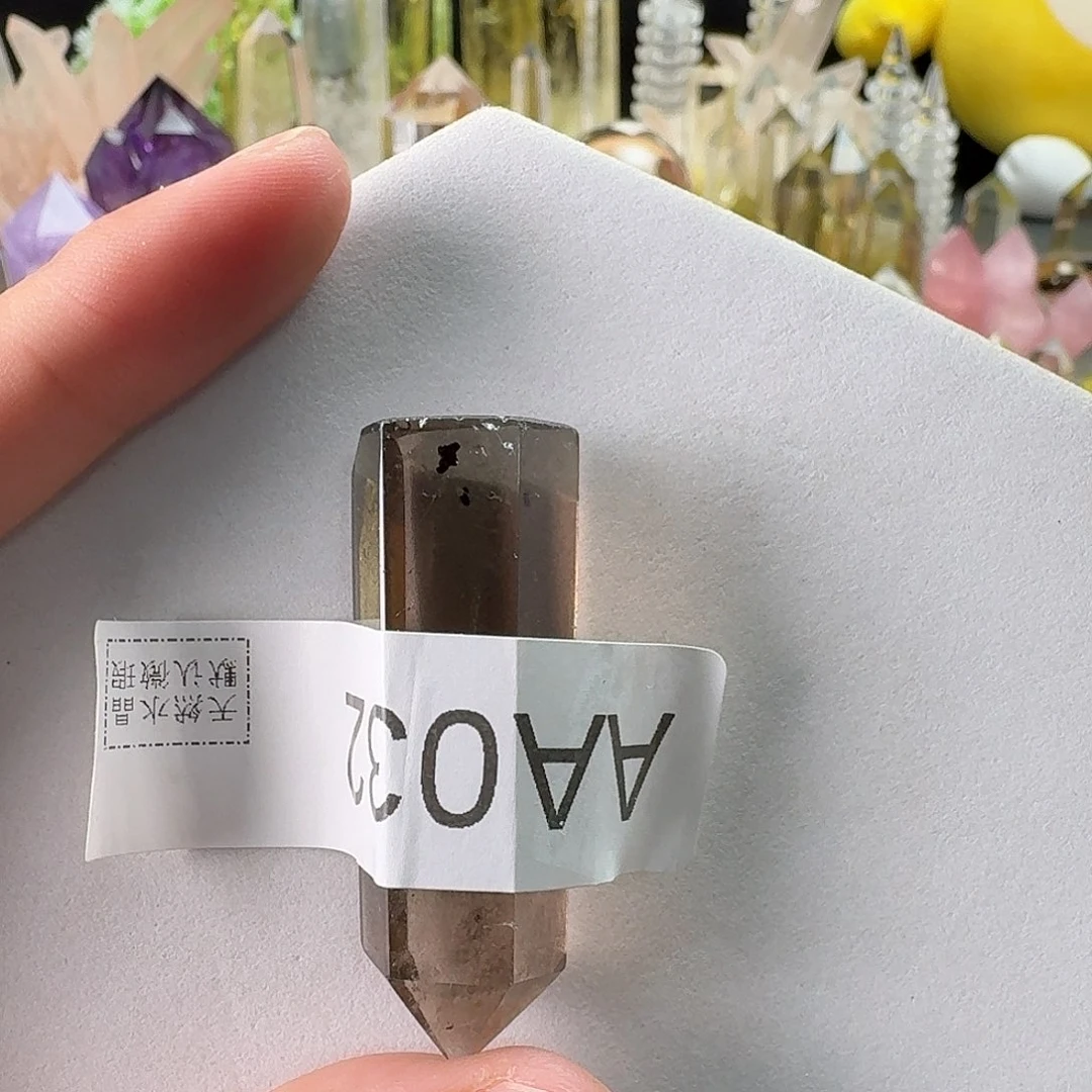 明***香未镶嵌水晶珠宝半成品032打孔