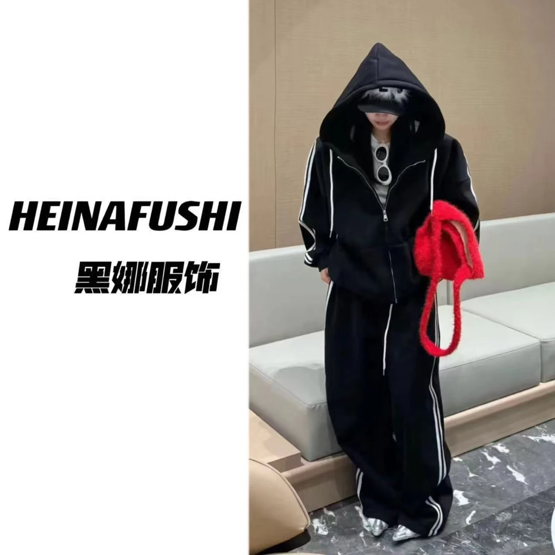 HEINA【高街男神】时尚休闲运动套装6060