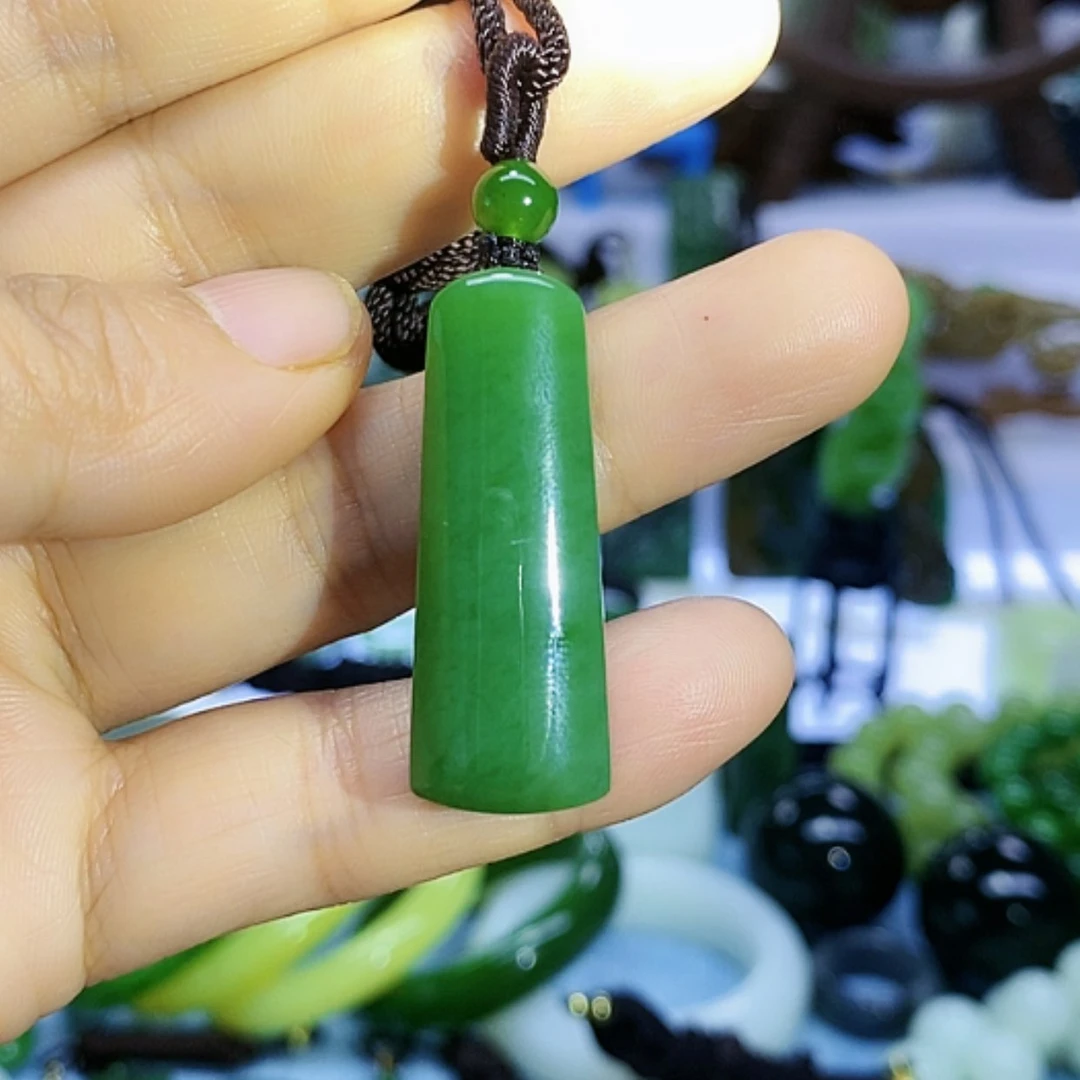 【闪购商品】未镶嵌和田玉（碧玉）挂件