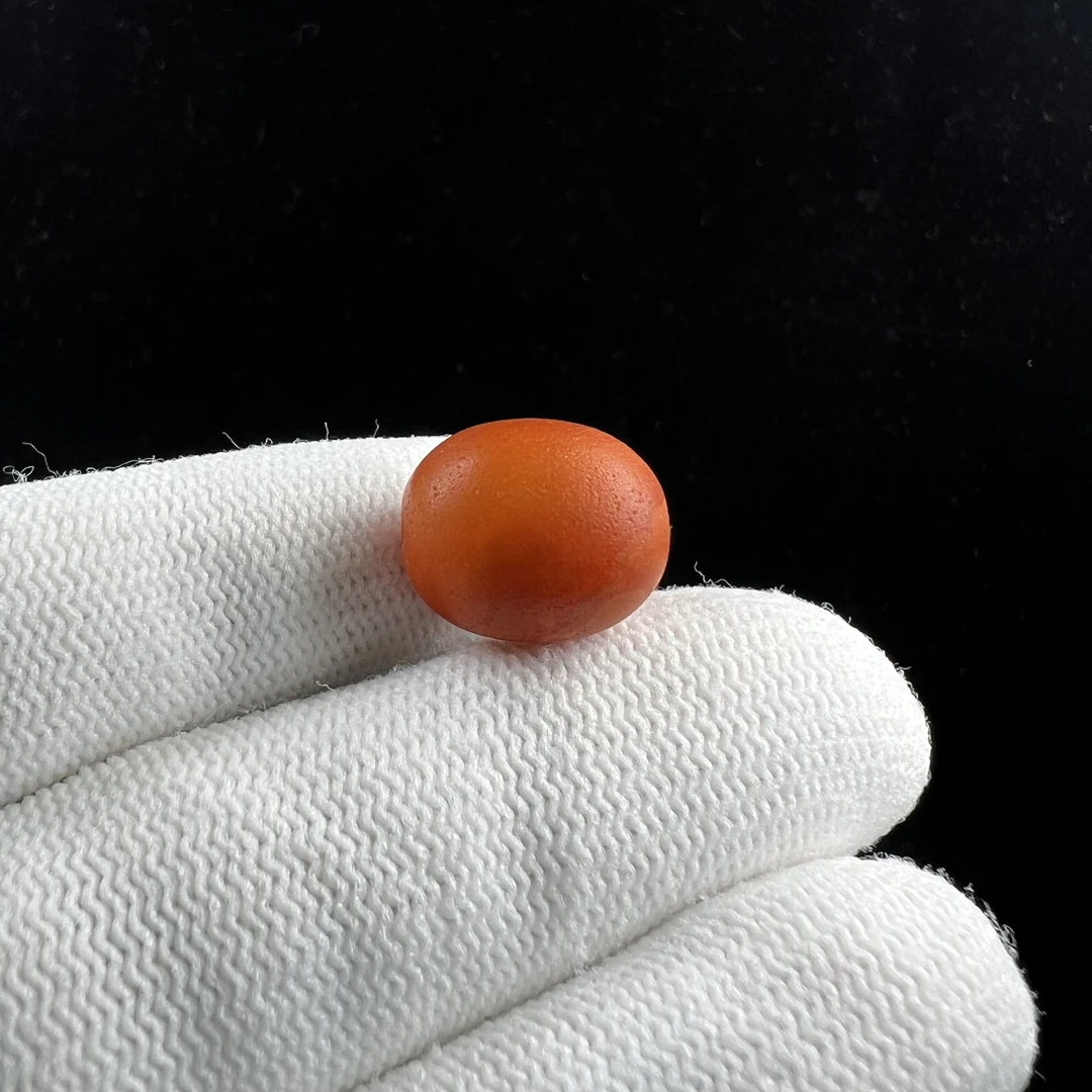 Y6818天然原矿蜜蜡 老蜡枣珠 13*15mm抖音基地质检发