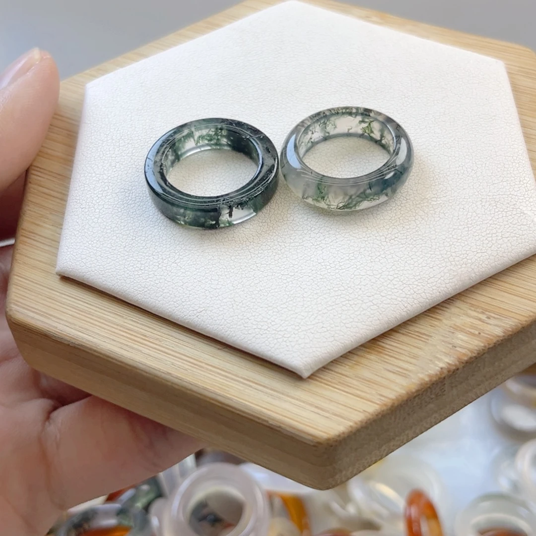 玛瑙/玉髓戒指未镶嵌136