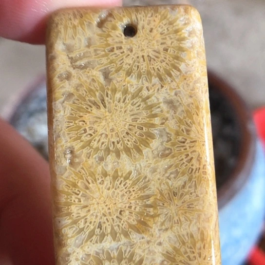 硅化玉吊坠未镶嵌