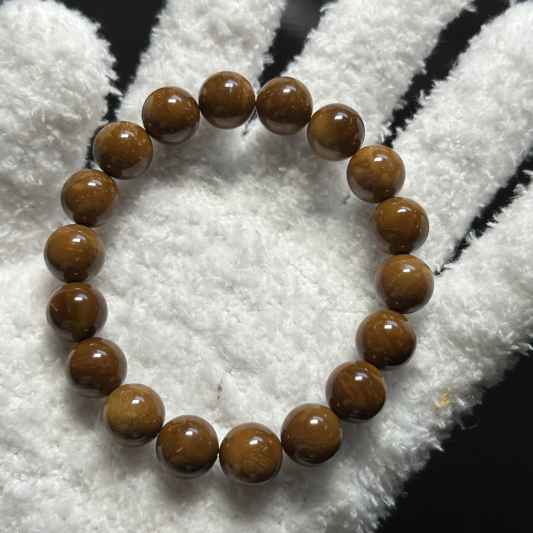 库克菩提圆珠精挑12mm左右单圈原生态高抛佛珠男女手串