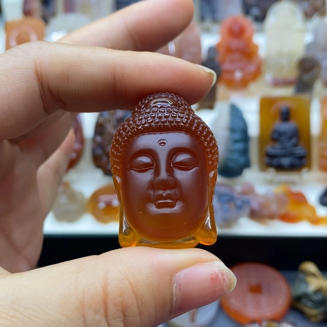 玛瑙/玉髓吊坠(赠链)未镶嵌b****o吊坠