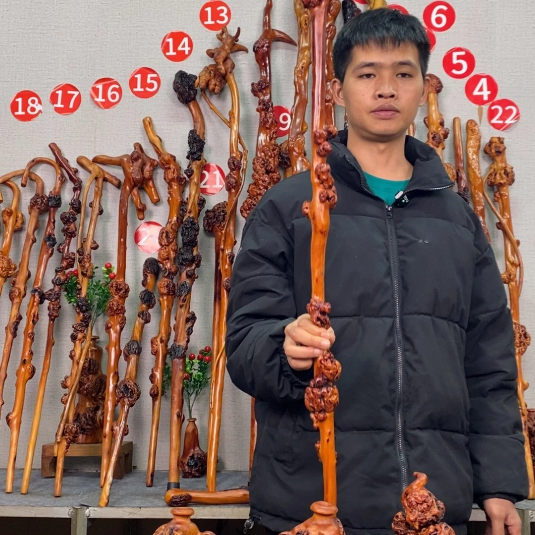 黑果木自然阴干老料有老纹老裂不能接受的勿拍