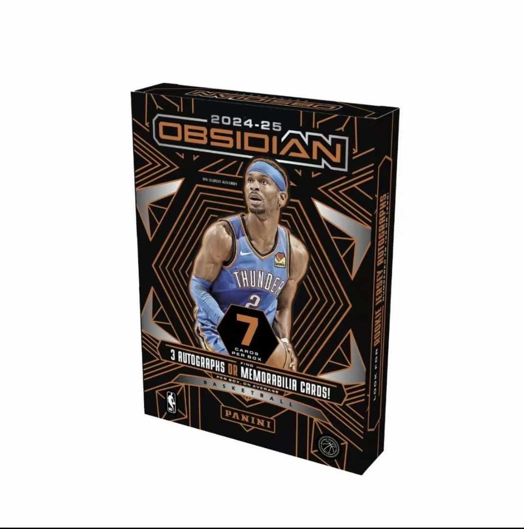帕尼尼【代拆盒】24-25 黑曜石 hobby 篮球 NBA 球星卡牌 盲盒