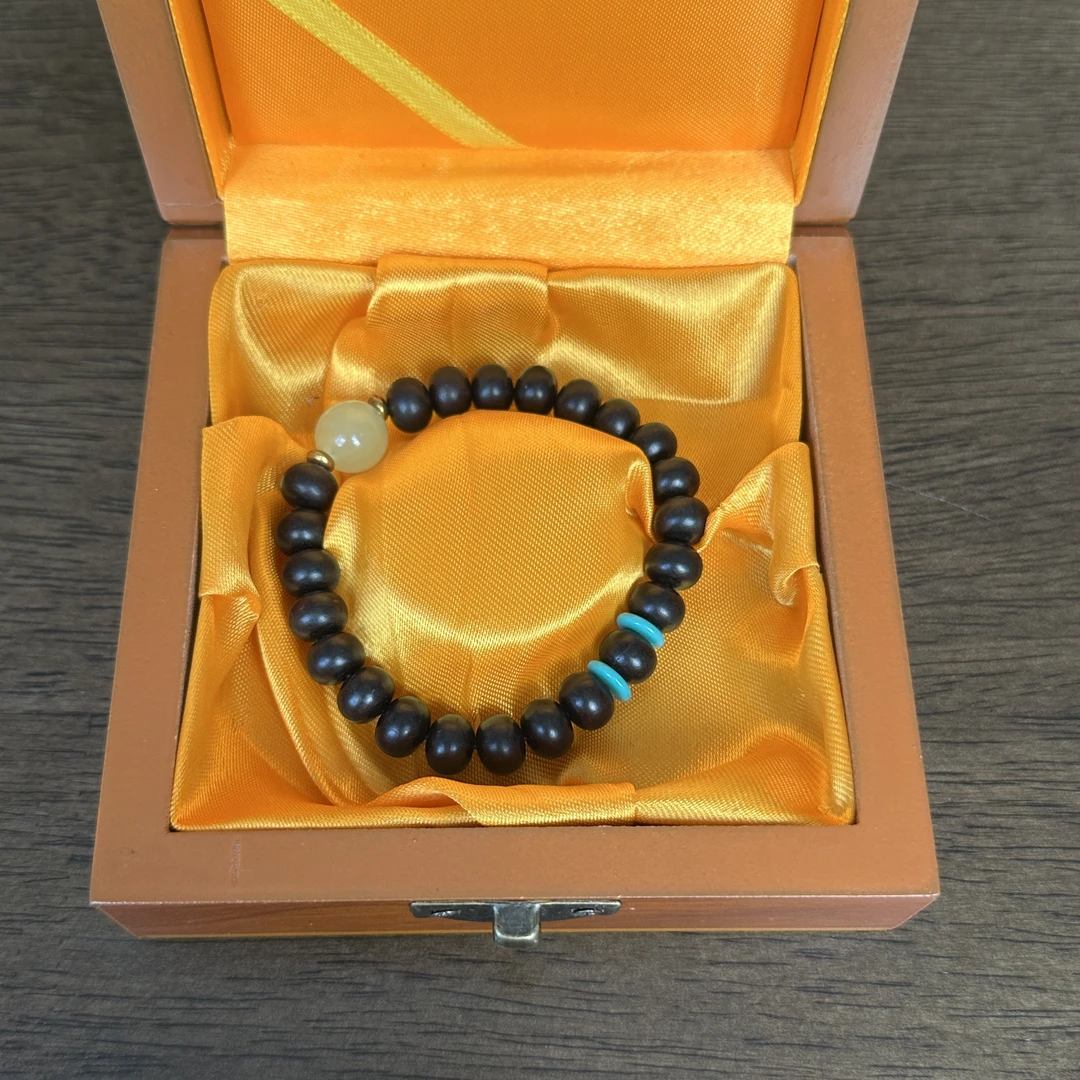 K039黑檀手串（无礼盒）