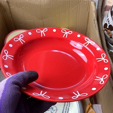 盘陶瓷制品满25拼单发货默认微瑕