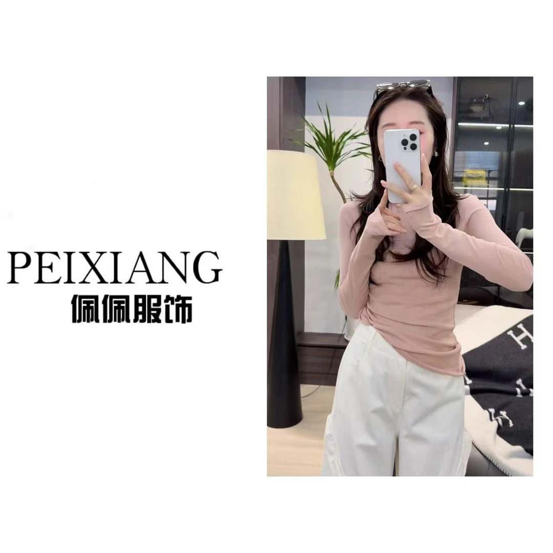 佩佩WA 【纸片衣】全棉T恤 T18025 6036257春夏百搭防晒面膜衣