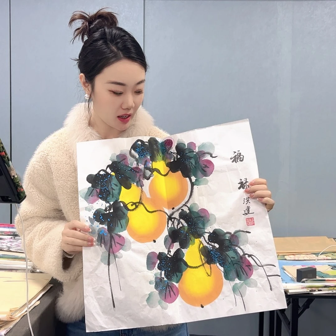 国画国画老师作品