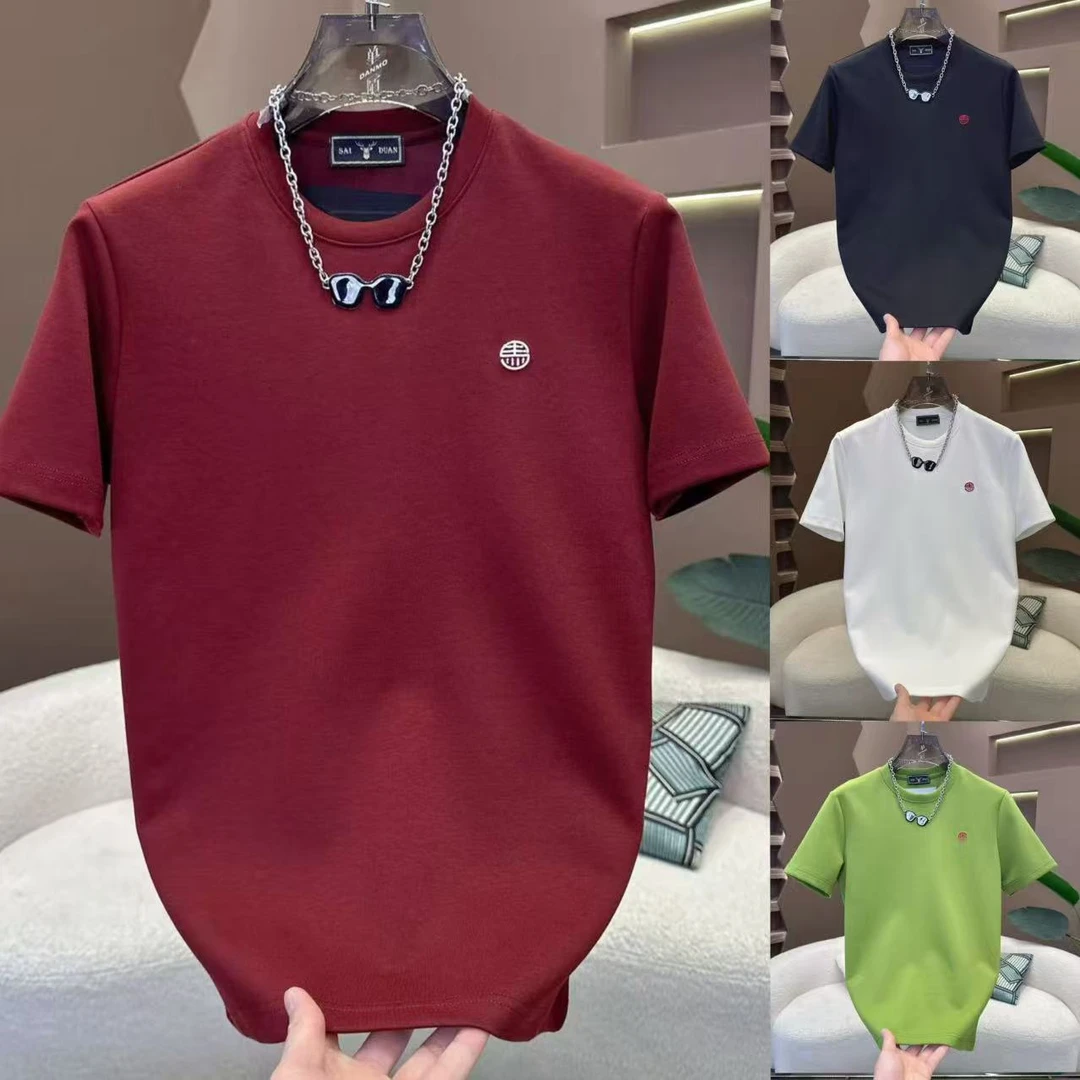 男士百搭潮流韩版短袖T恤男装秋冬633