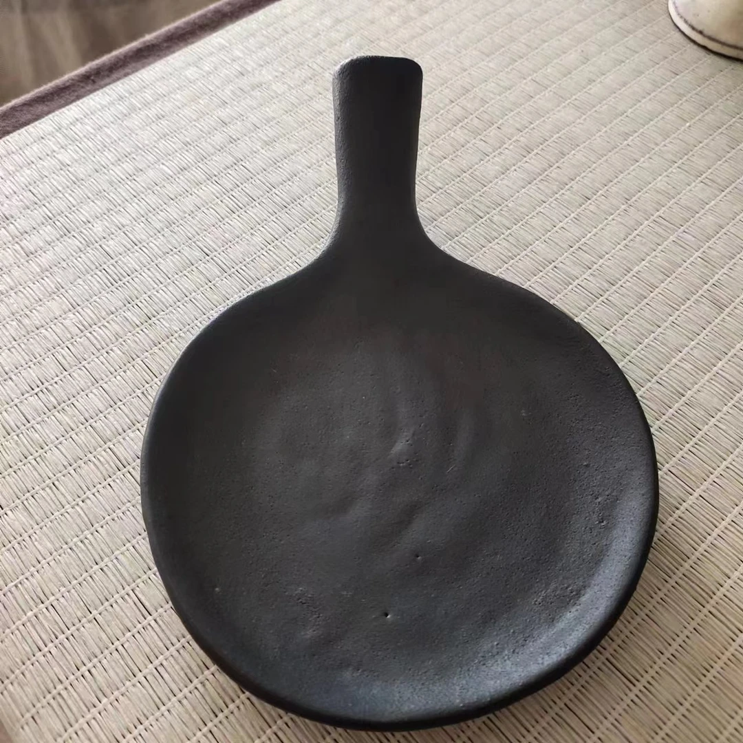 小喜宅 （微瑕）喜拍拍平底把手碟盘