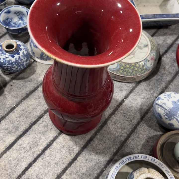 青***春陶摆件景德镇陶瓷艺术品