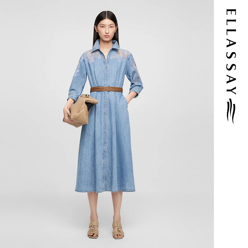 【晨粉专享】歌力思25春夏新款连衣裙女EWE361N02000