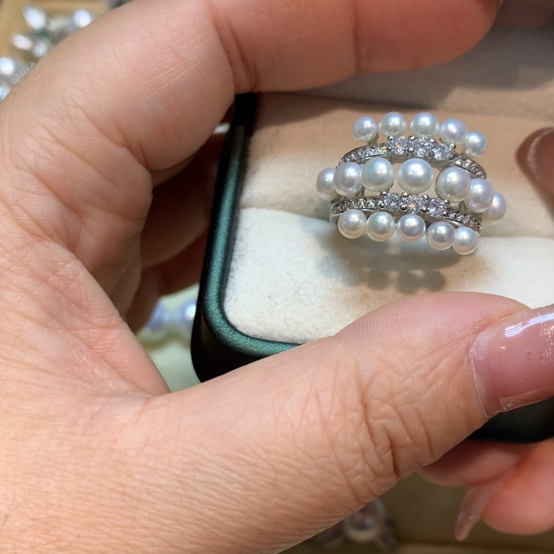 淡水珍珠戒指未镶嵌