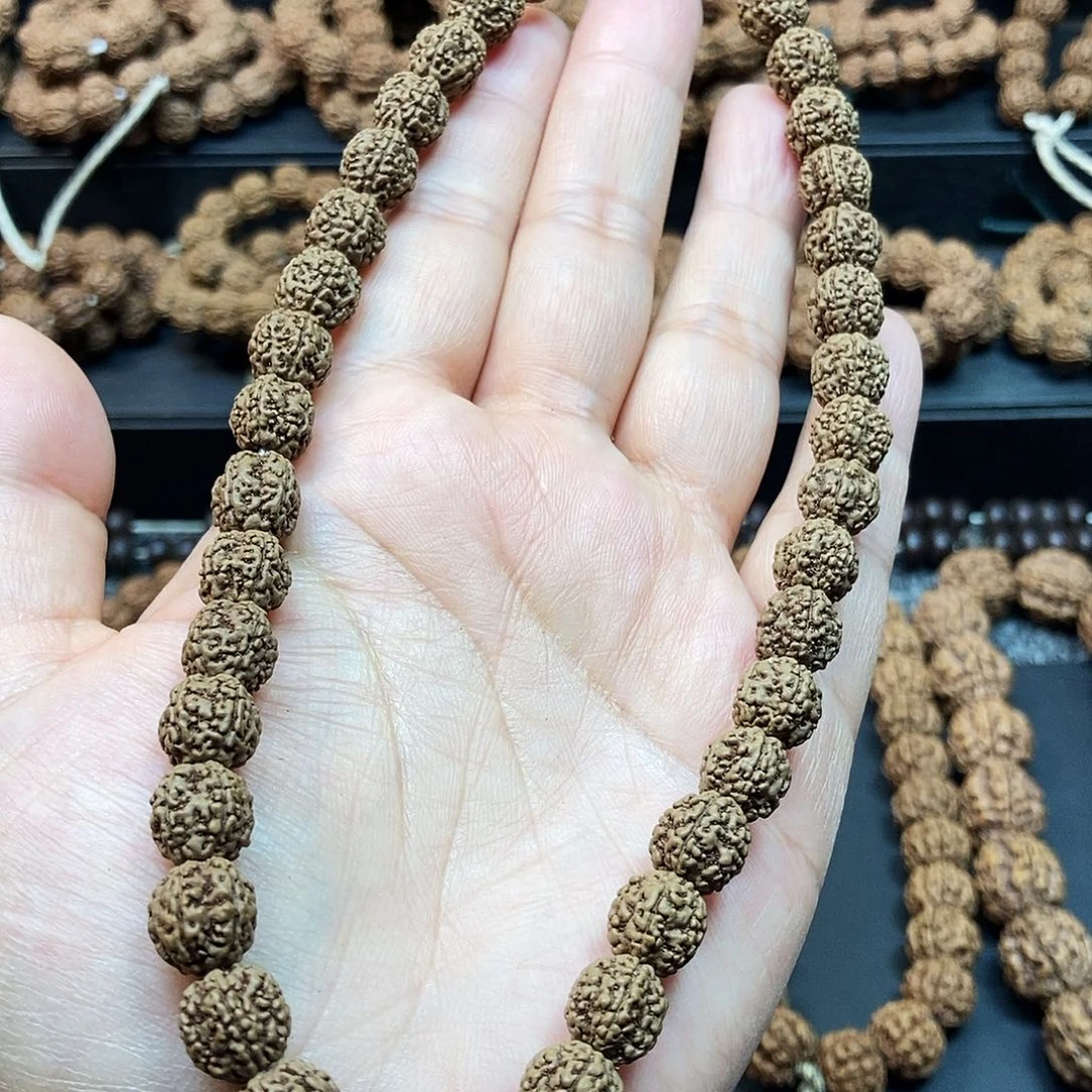 金刚菩提吊坠二挑麦穗盘龙手持