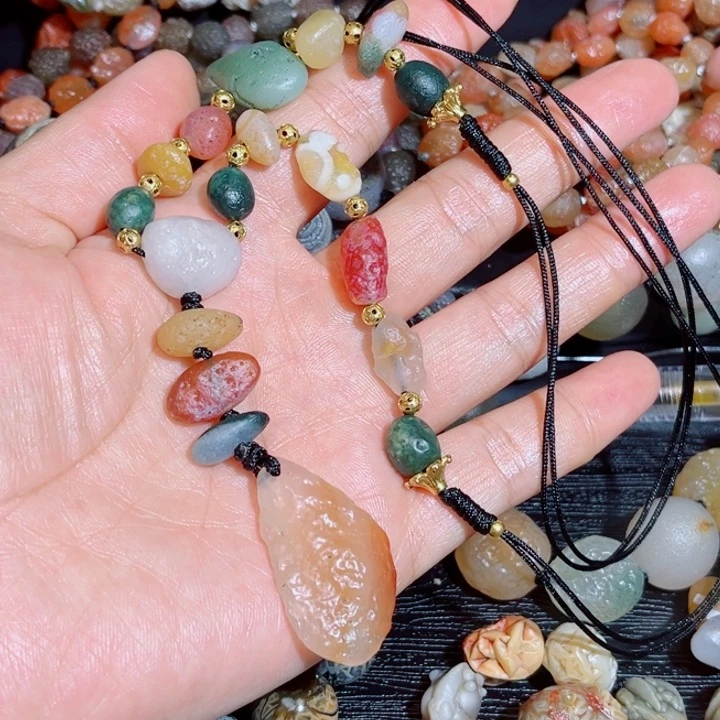 玛瑙/玉髓手链合金