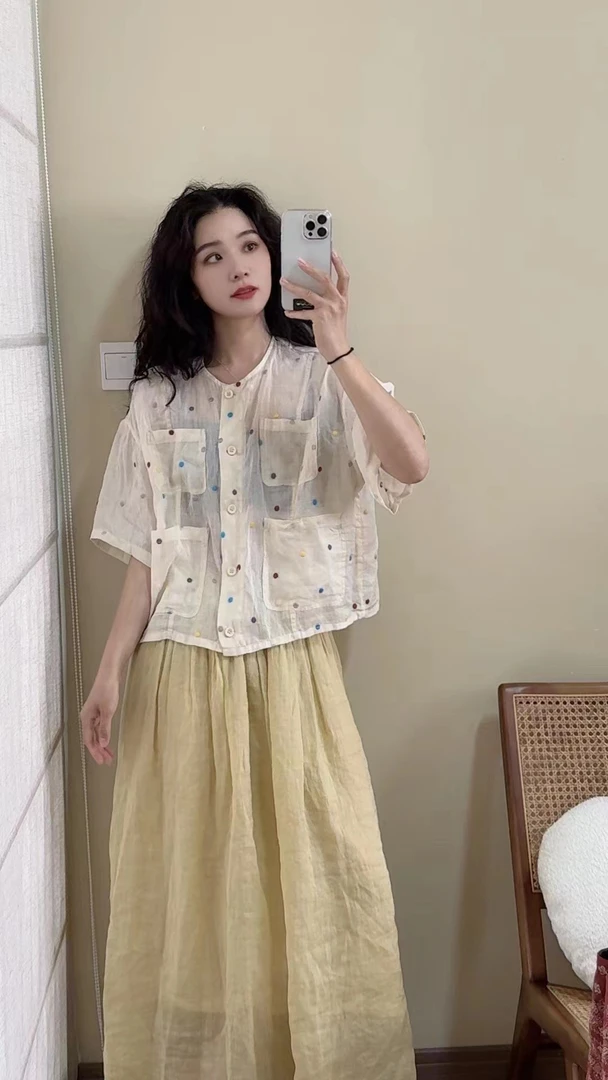 【S321-S420】苎麻小衫集合链接
