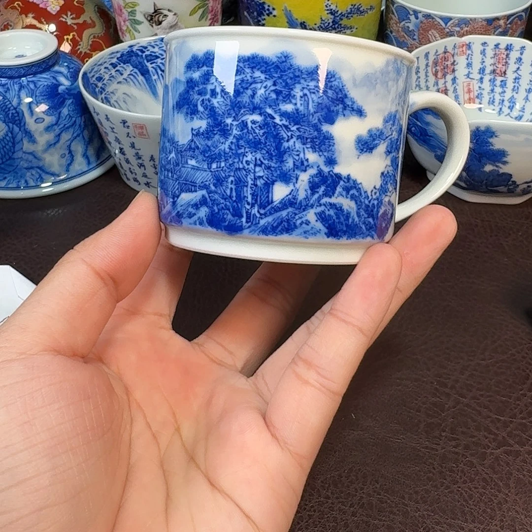 *****现代景德镇陶瓷杯