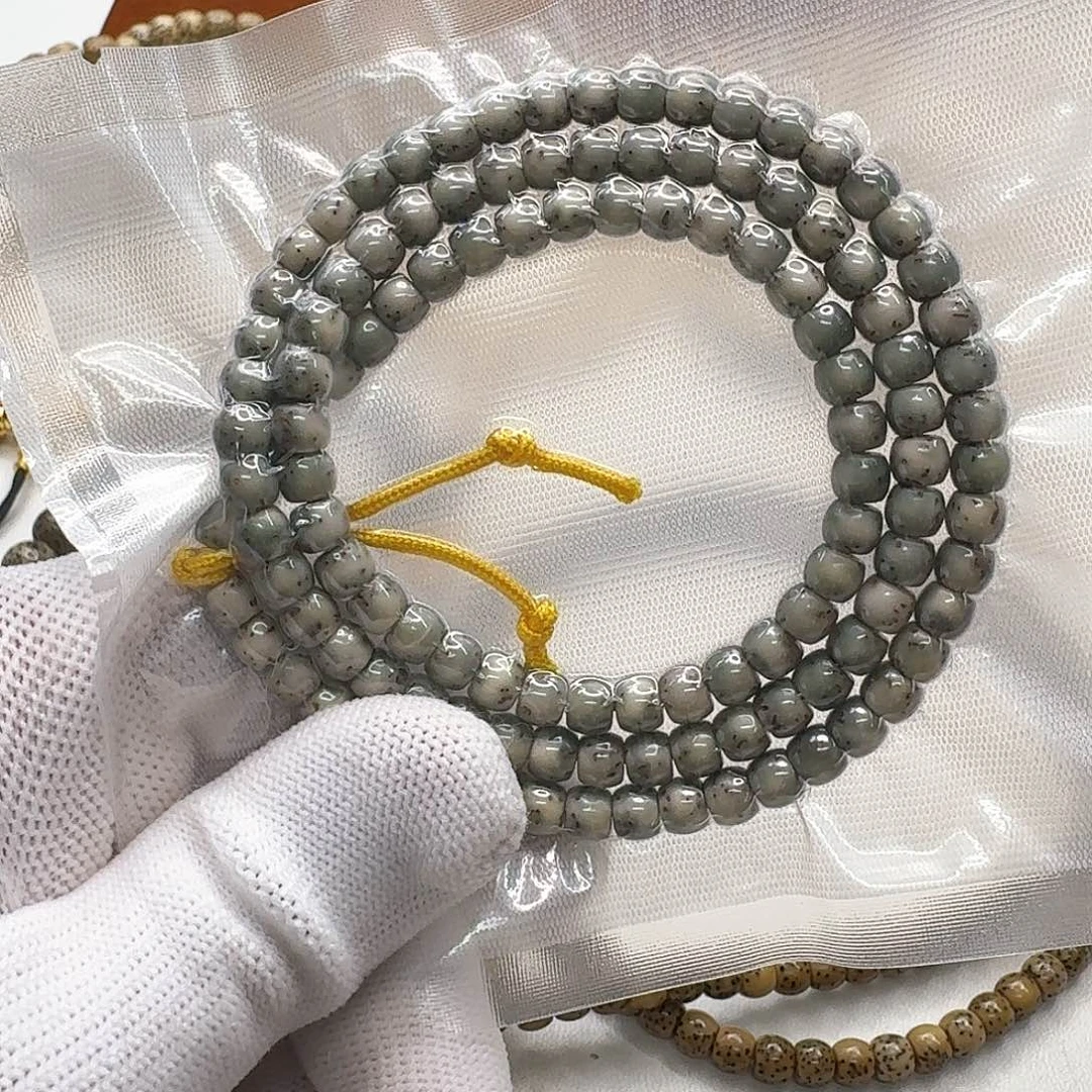 星月菩提吊坠4灭世糯冰绿幽灵河豚6左右108