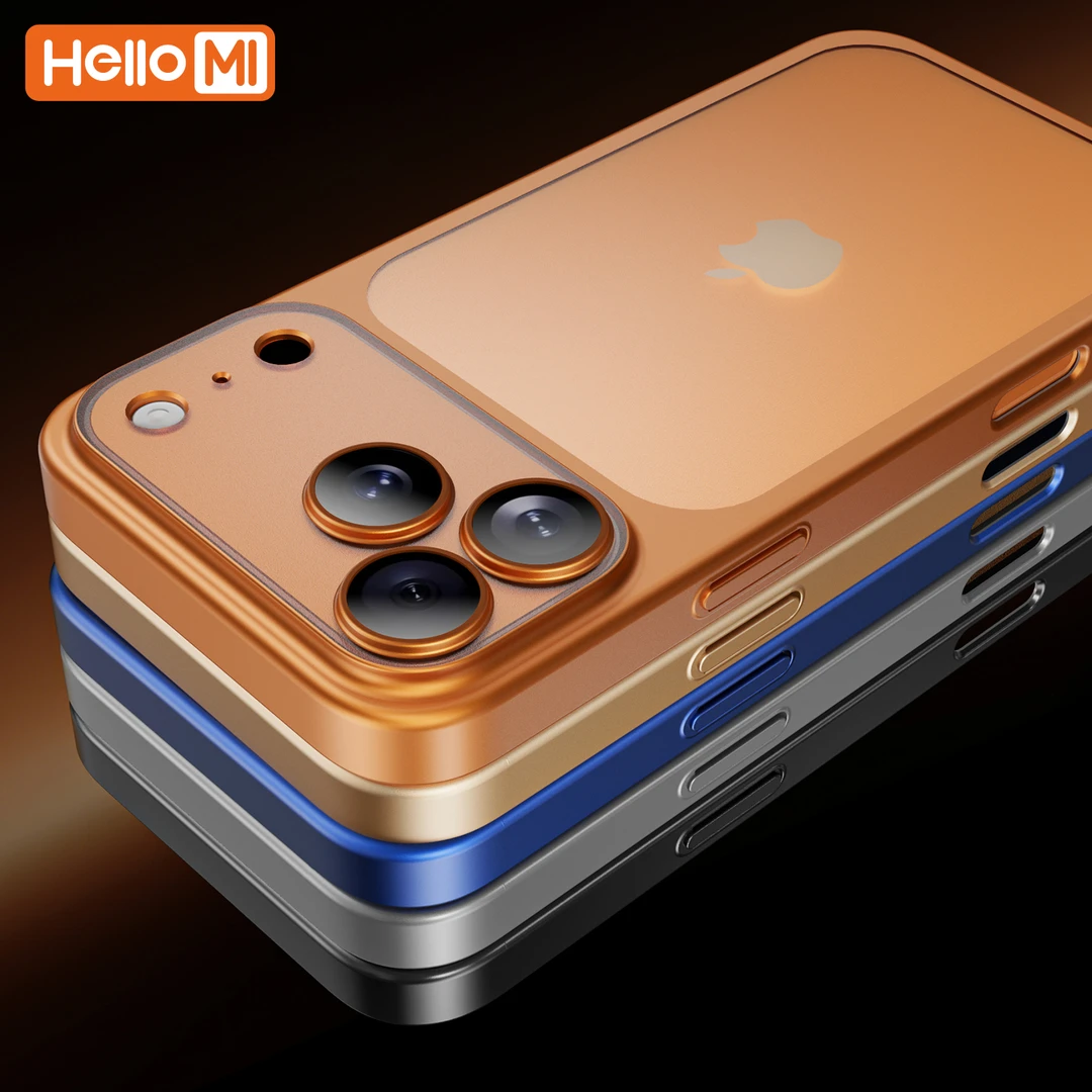 适用苹果17ProMax手机壳iPhone17保护套肤感磨砂镜头全包防摔air