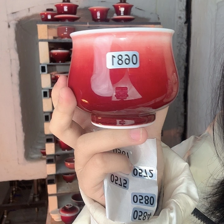 瓷片景德镇郎红陶瓷