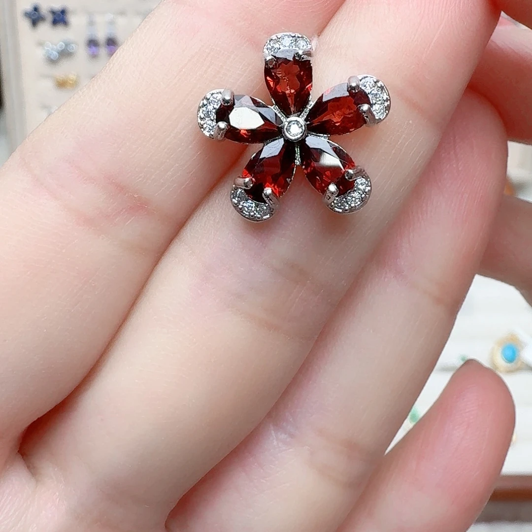 石榴石吊坠(不含链)未镶嵌吊坠71