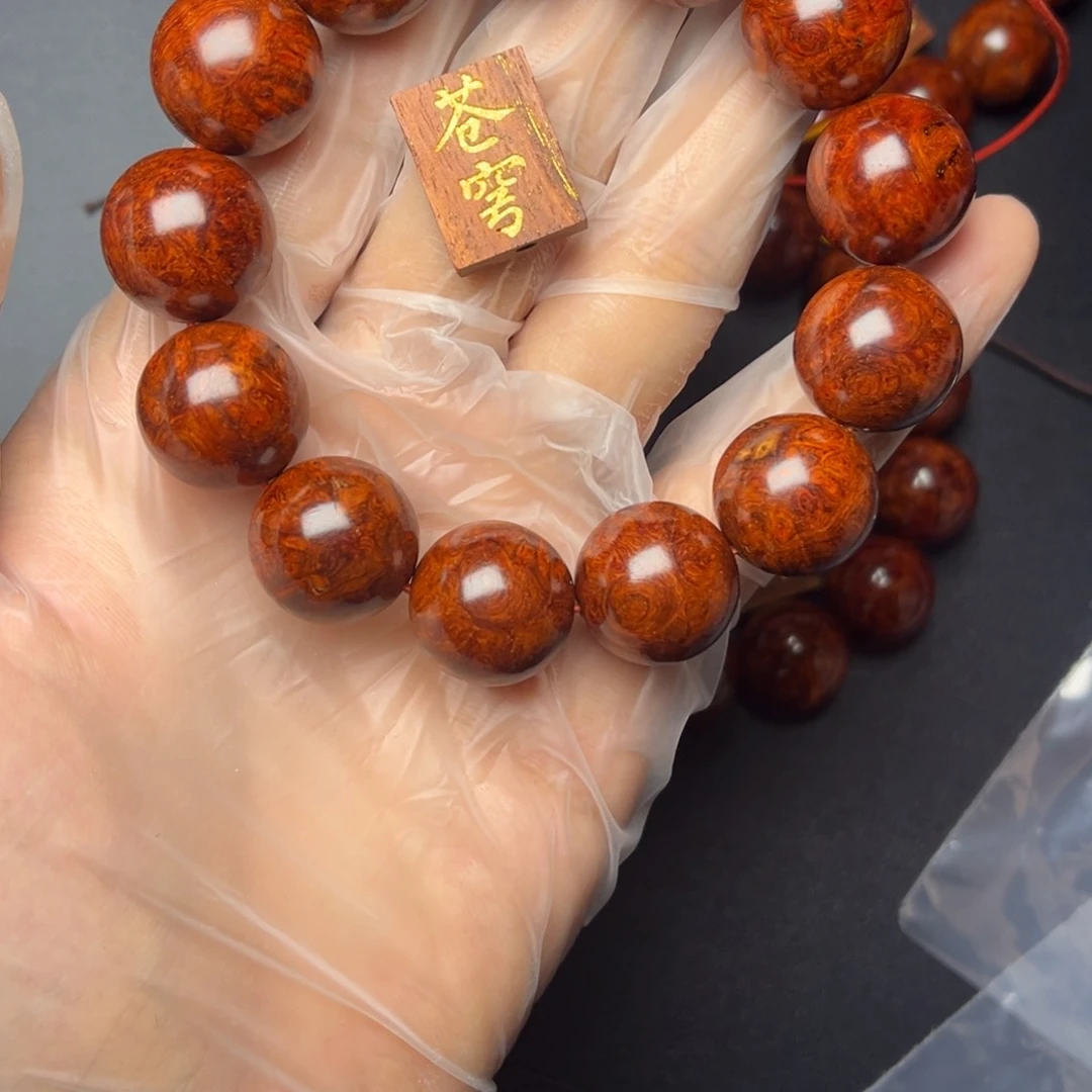 檀香紫檀（小叶紫檀）手串/手链知**睡