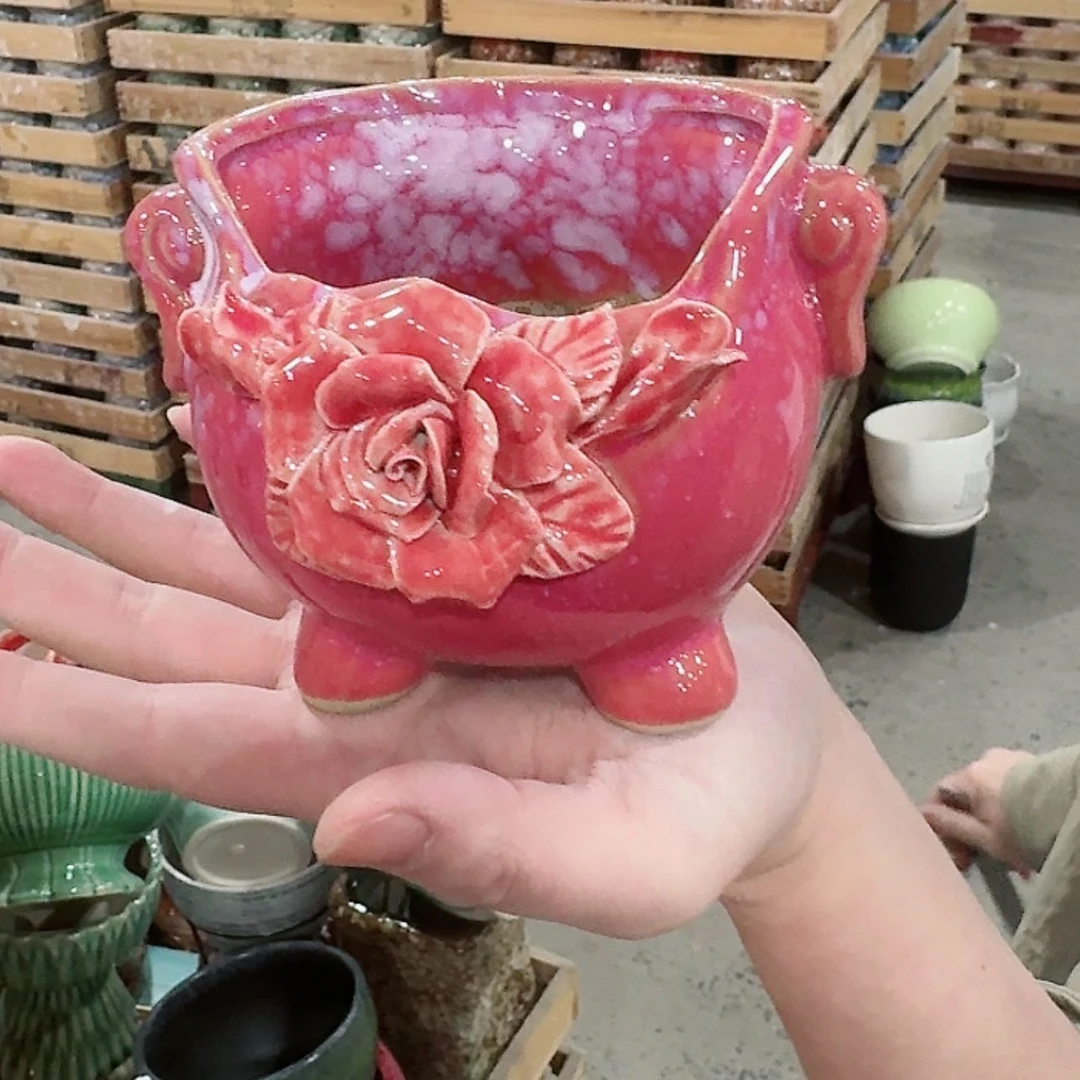 【闪购商品】陶瓷福利品，花盆凑单满10元发货！