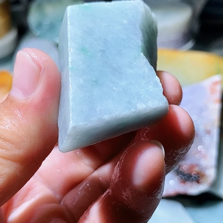 散珠翡翠边角料100