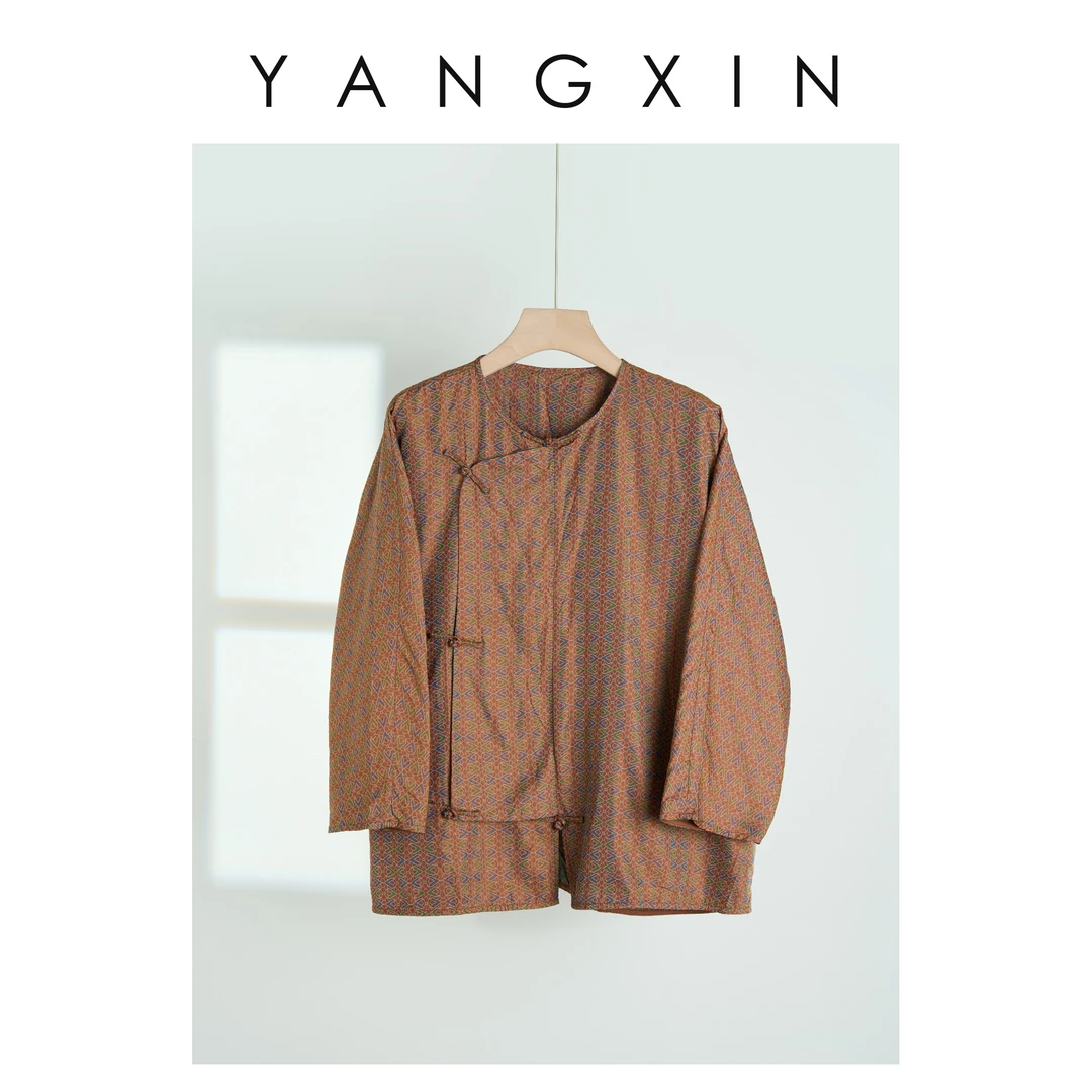 【无龄杨昕】“梨园雅韵”古韵悠扬国风盘扣上衣SS04068