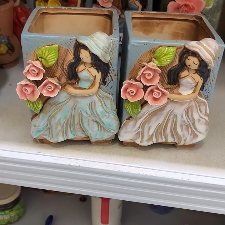 粗陶材质多肉花盆