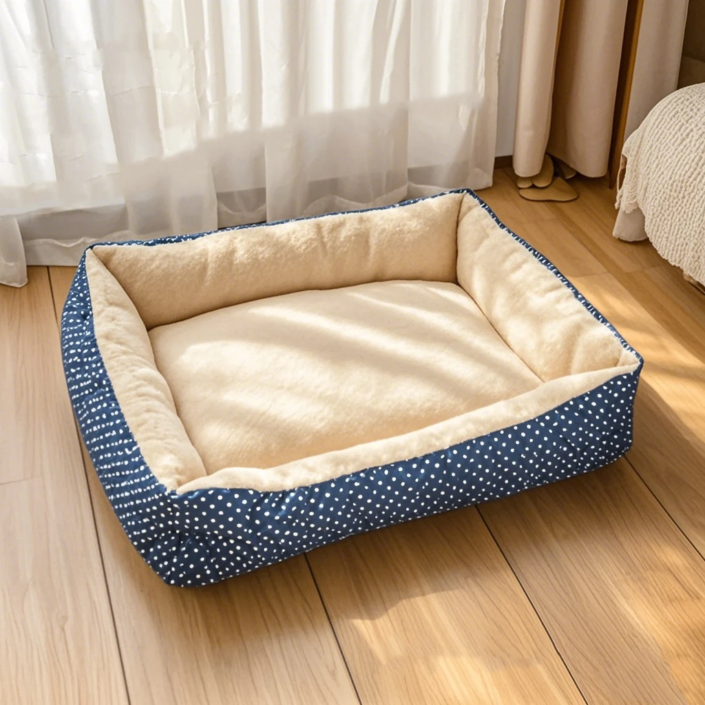 宠物窝冬款加厚保暖狗窝猫窝四季通用泰迪柯基垫子舒适狗狗用品