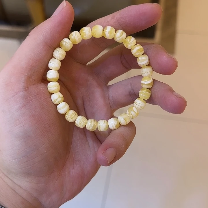 手链琥珀未镶嵌蜜蜡