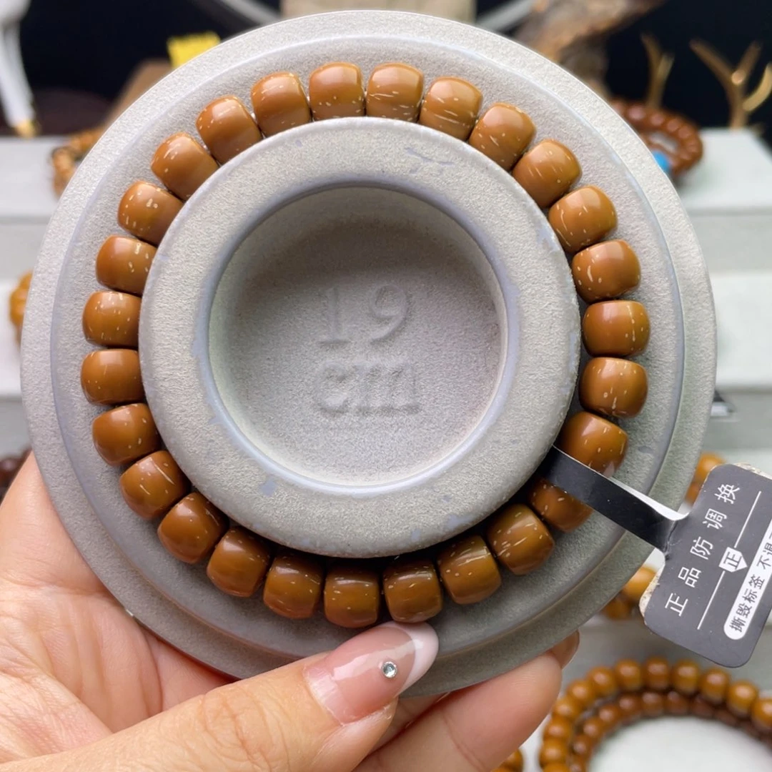 手串紫金鼠紫金鼠实心直切9.5