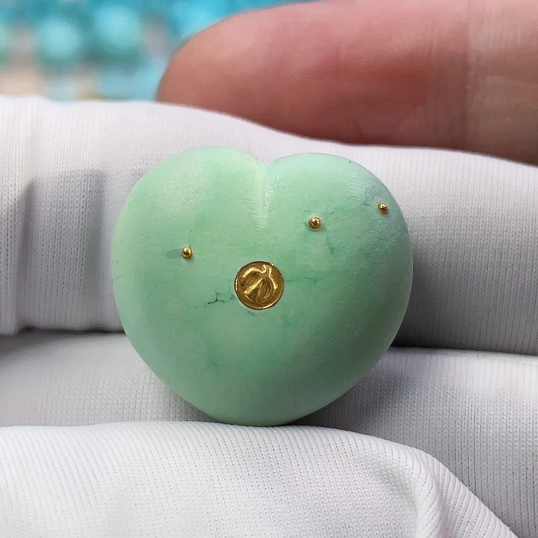 绿松石珠宝奇石未镶嵌