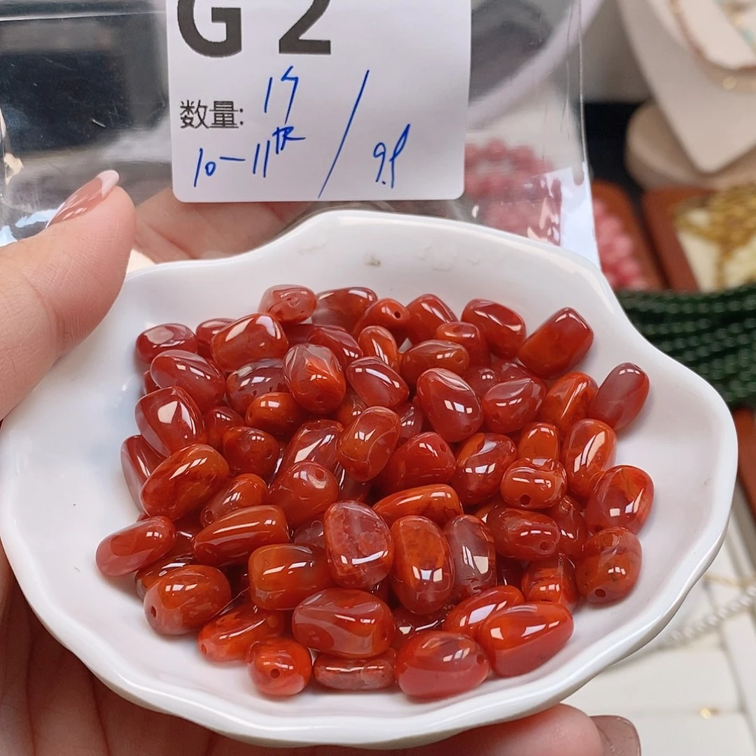 南红玛瑙珠宝半成品未镶嵌G2