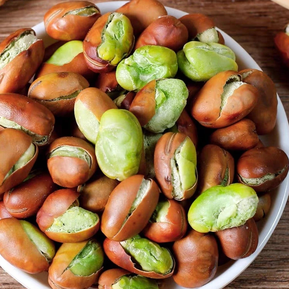 【速抢一斤】云南保山绿心蚕豆带壳原味炒货休闲零食下酒菜非油炸