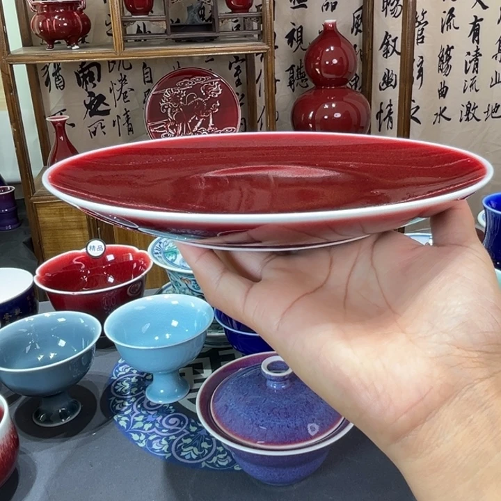 景德镇陶瓷浅行窑大壶承特价