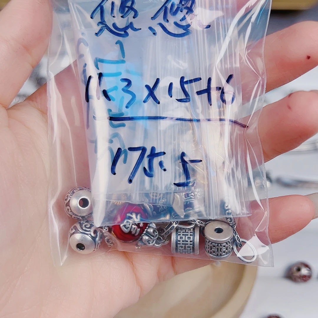 足银珐琅足银配件