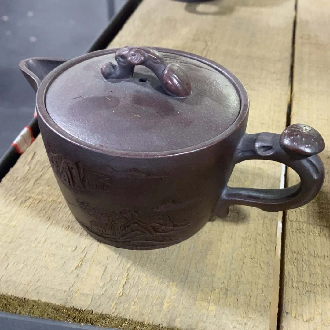 紫砂茶壶原矿手工248