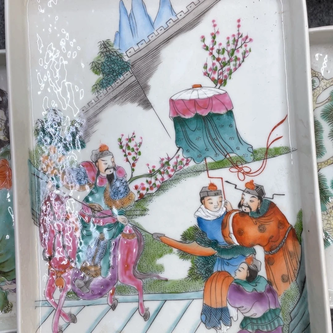 摆件手绘陶瓷作品欣赏