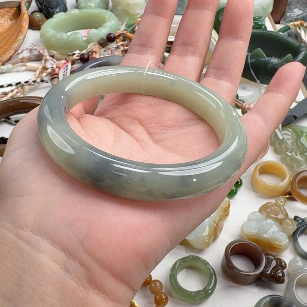 和田玉未镶嵌颈饰59