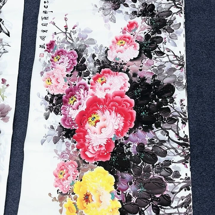 客厅年画花鸟画装饰画