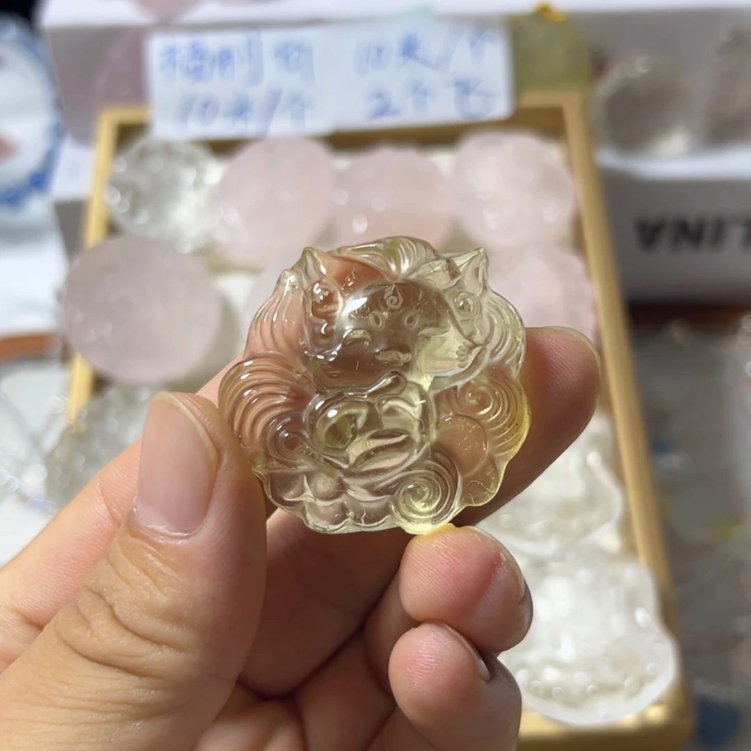 珠宝半成品水晶未镶嵌