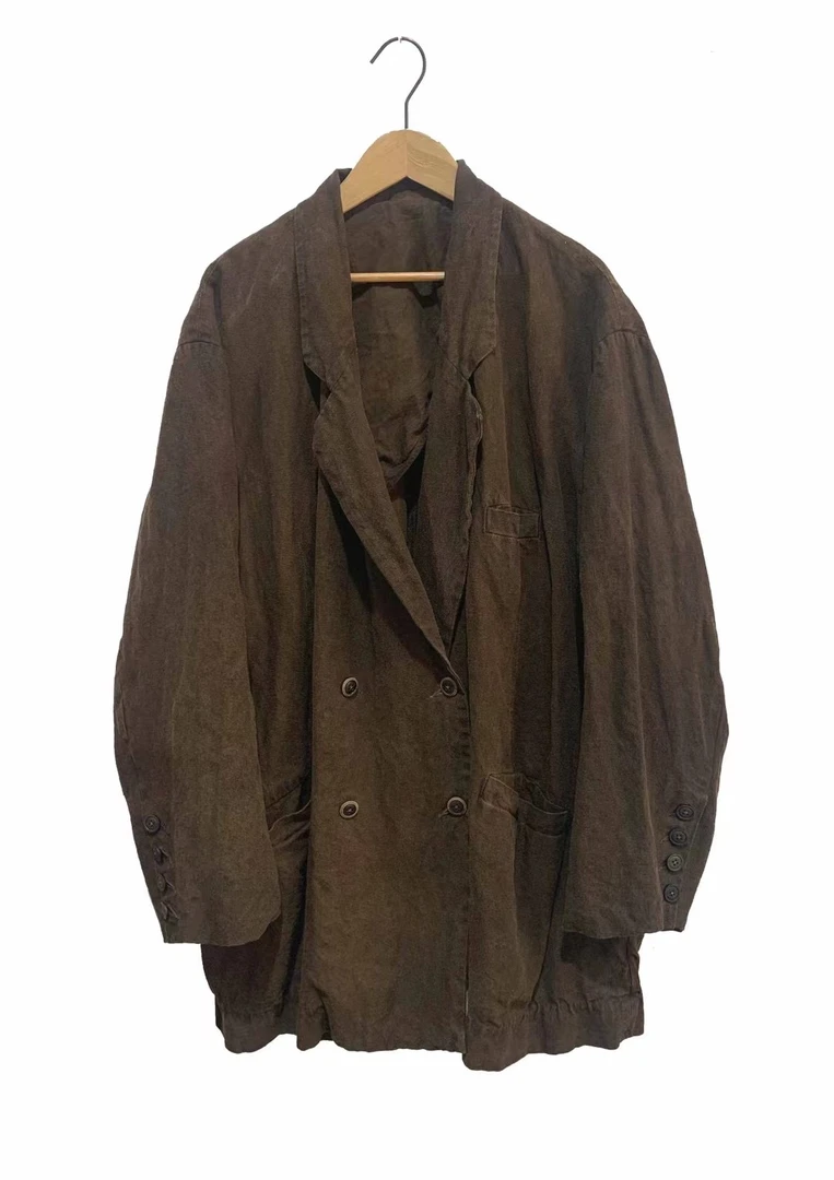 7阁小府～左岸迷香原创植物染外套8005