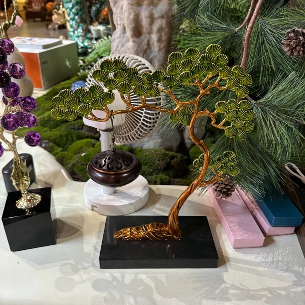 【Benny专属】吊式迎客松香炉