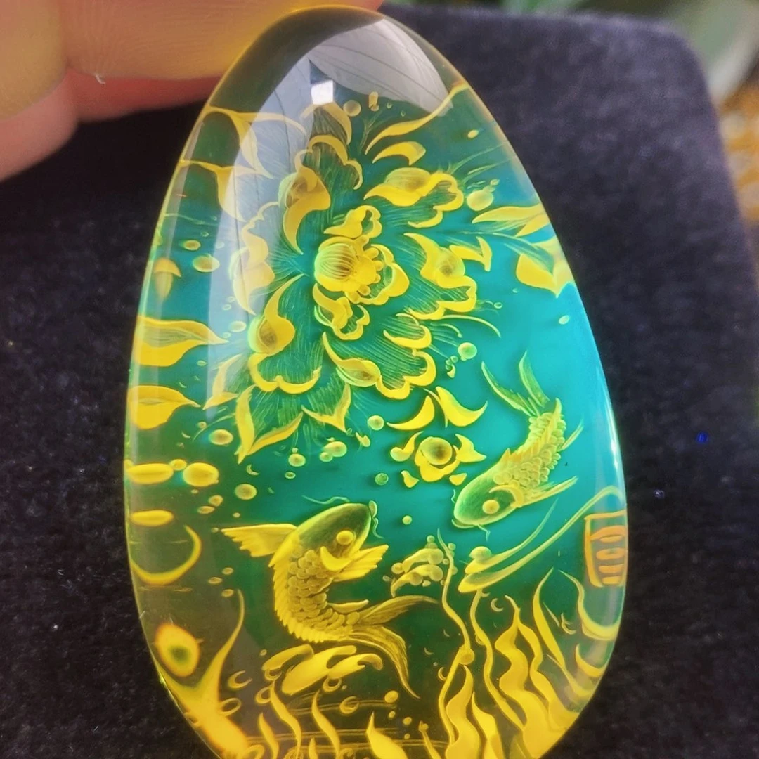 【闪购商品】金珀吊坠(不含链)未镶嵌